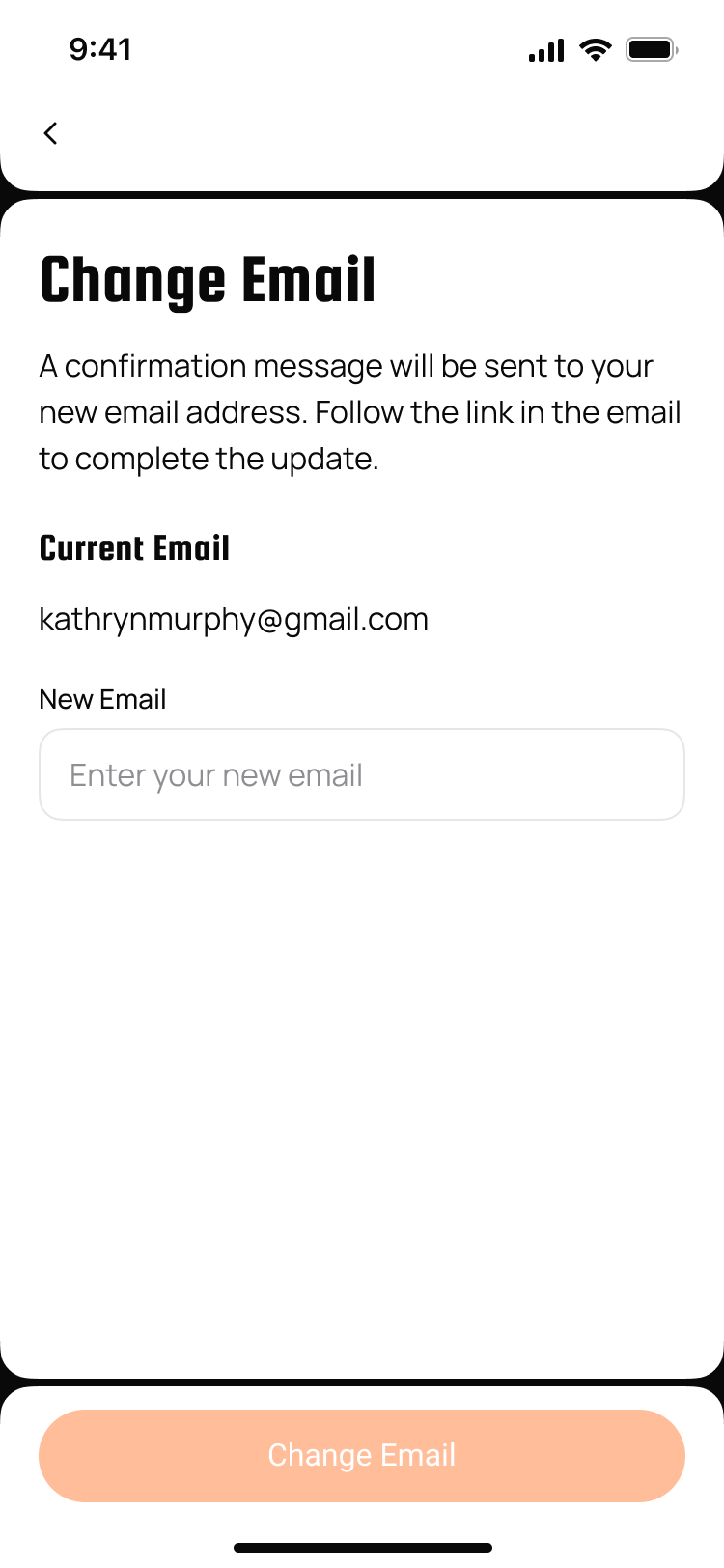 Figma change email